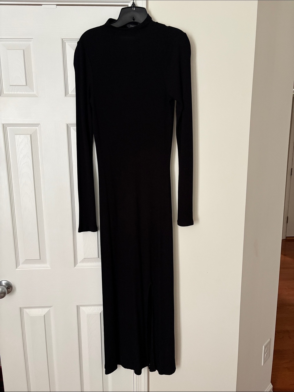 long tall sally Black Long-Sleeve Maxi Dress